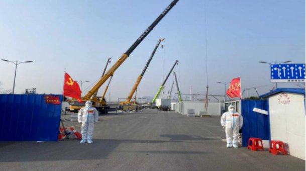 防疫接力，勇戰疫情——鞍勤、溫泉集團全力保障健康驛站項目建設